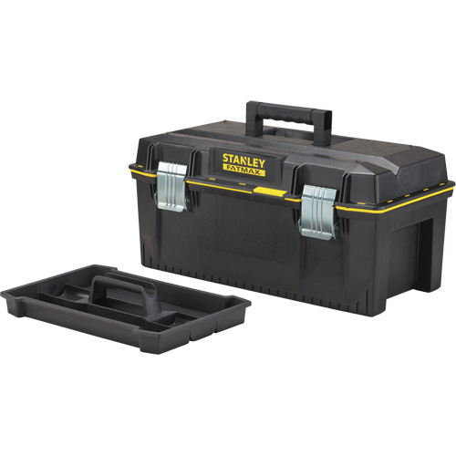FatMax&reg; Structural Foam Tool Box, 23" W x 12' D x 10-1/2" H, Black/Yellow Seagulf Marine Industries Inc.