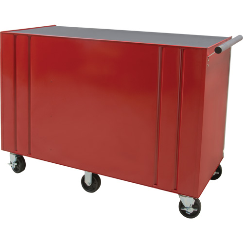Industrial Tool Cart, 12 Drawers, 56" W x 24-1/2" D x 38-1/8" H, Red Seagulf Marine Industries Inc.