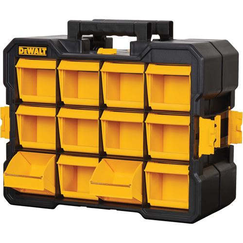 Organisateur Flip-Bin, 3-7/8" la x 17-3/4" p x 13-7/8" h, Noir/Jaune Seagulf Marine Industries Inc.