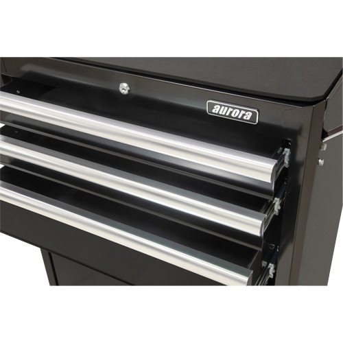 Industrial Tool Cart, 3 Drawers, 29-4/5" W x 21-1/5" D x 38-4/5" H, Black Seagulf Marine Industries Inc.