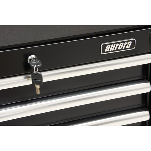 Industrial Tool Cart, 3 Drawers, 29-4/5" W x 21-1/5" D x 38-4/5" H, Black Seagulf Marine Industries Inc.