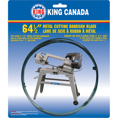 General Purpose Band Saw Blade, Bi-Metal, 64-1/2" L x 1/2" W x 0.025" Thick, 14 TPI Seagulf Marine Industries Inc.