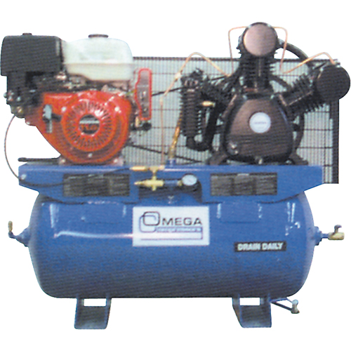 Compresseurs d'air s&eacute;rie industrielle - Compresseurs &agrave; moteur, 25 gal. (30 gal. US) Seagulf Marine Industries Inc.