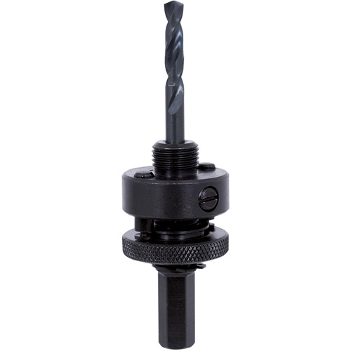 Mandrin de scie-cloche &agrave; tige hexagonale M45P, 1-1/4" - 6", 7/16" Tige Seagulf Marine Industries Inc.