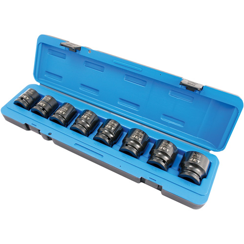 Jeu de douilles SAE PS834, 8 Mcx, Chocs, Prise de 3/4" Seagulf Marine Industries Inc.