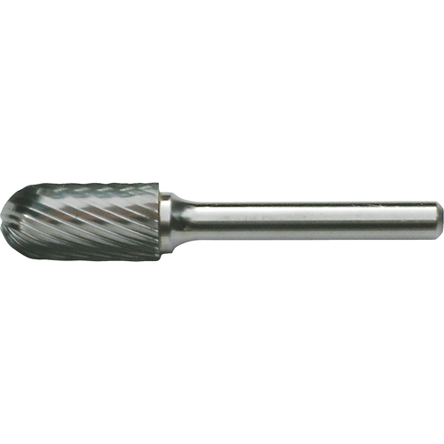 CLEVELAND Solid Carbide Burrs - Cylinder Shape with Ball Nose, SC-42, 1/8" Dia., 9/16" Depth of Cut Seagulf Marine Industries Inc.