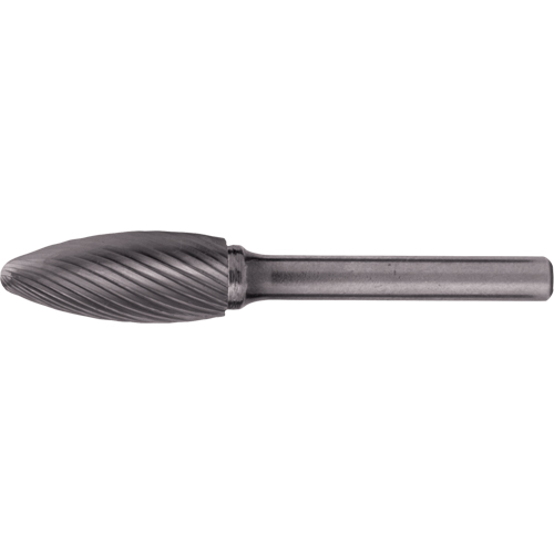 CLEVELAND Solid Carbide Burrs - Flame Shaped, 1/8" Shank Seagulf Marine Industries Inc.