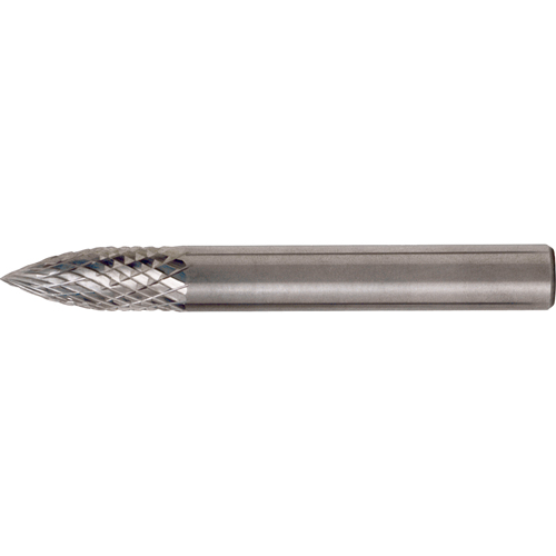 Fraises au carbure solide - Arboriforme avec extr&eacute;mit&eacute; en pointe CLEVELAND, SG-6, 5/8" dia., 1/4" Tige, 3/4" Prof. de la coupe Seagulf Marine Industries Inc.