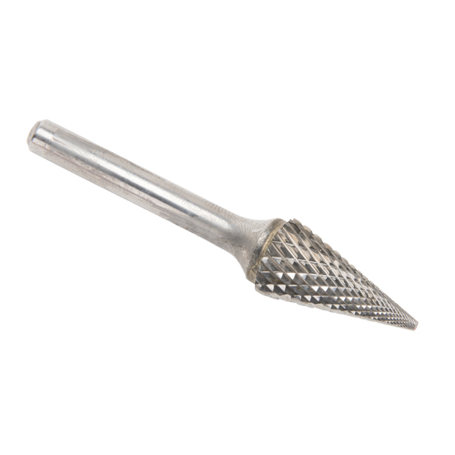Fraises au carbure solide - Forme conique pointue CLEVELAND, SM-5, 1/2" dia., 1/4" Tige, 22,2 mm Prof. de la coupe Seagulf Marine Industries Inc.