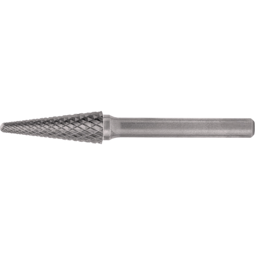 CLEVELAND Solid Carbide Burrs - Taper Shape Radius End 14°, 1/4" Shank Seagulf Marine Industries Inc.