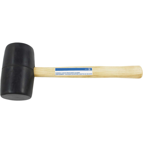 RM-16 Rubber Mallet, 16 oz., Wood Handle, 13-1/4" L Seagulf Marine Industries Inc.