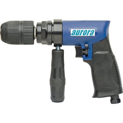 1/2" Air Reversible Drill, 4 CFM, 1/4" NPT, 88 dBA, 1/2" Chuck Seagulf Marine Industries Inc.