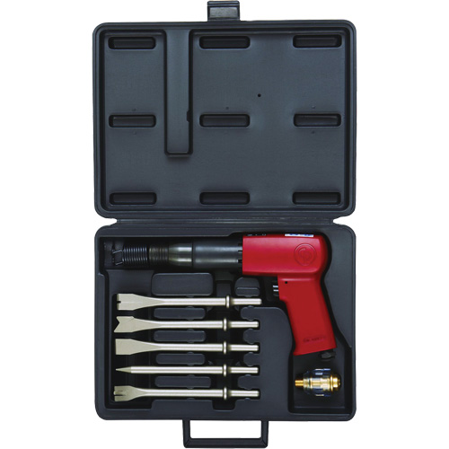 Ensemble de marteau pneumatique de s&eacute;rie lourde, 25 pi³/min, 1/4", 2300 coups/min, 3/4" x 3-1/2" (19 mm x 89 mm) Seagulf Marine Industries Inc.