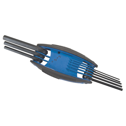 Folding Hex Key Set, 8 Pcs., Metric Seagulf Marine Industries Inc.