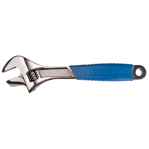 Adjustable Wrench, 12" L, 1-5/8" Max Width, Black Seagulf Marine Industries Inc.