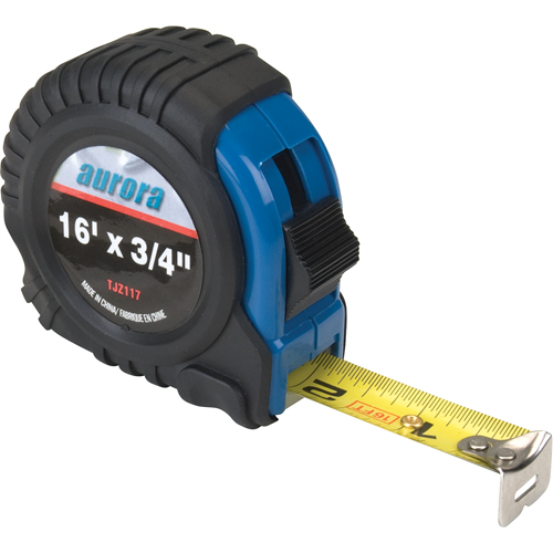 Measuring Tape, 3/4" x 16', in/ft. Graduations Seagulf Marine Industries Inc.
