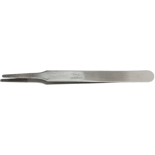 Tweezers - Flat Round Tips, Straight - 4.75" (120 mm) Seagulf Marine Industries Inc.