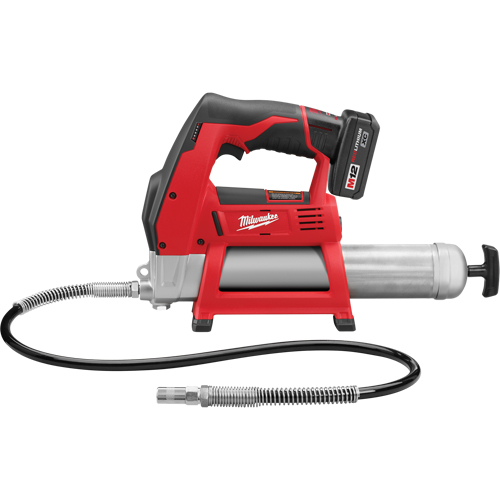 M12 Cordless Grease Gun Kit, Lithium-Ion, 12 V Seagulf Marine Industries Inc.