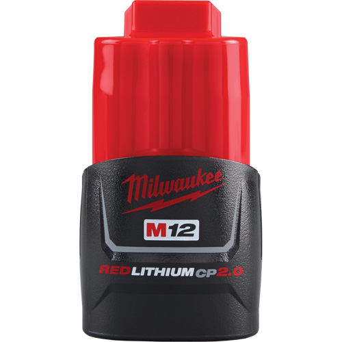 M12 Redlithium 2.0 Battery, Lithium-Ion, 12 V, 2 A Seagulf Marine Industries Inc.