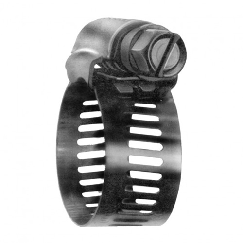 Colliers de serrage pour tuyaux - Collier de serrage & vis en acier inoxydable, Dia. min 0.563, Dia. max 1-1/4" Seagulf Marine Industries Inc.