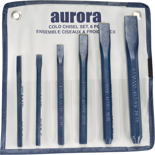 6-Piece Cold Chisel Set Seagulf Marine Industries Inc.