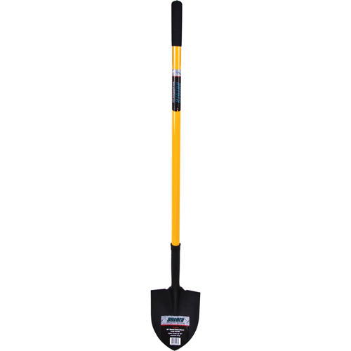 Round Point Shovel, Tempered Steel Blade, Fiberglass, Straight Handle Seagulf Marine Industries Inc.