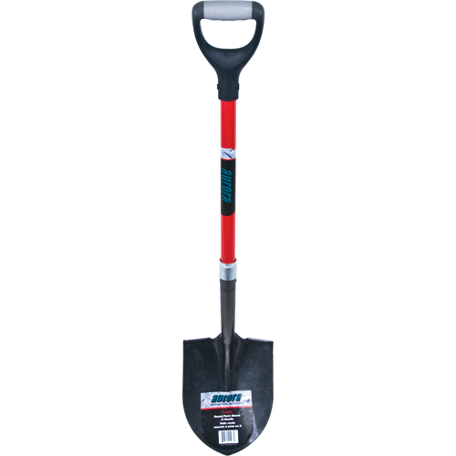 Pelle ronde robuste, Lame Acier au carbone, Fibre de verre, Manche Prise en D Seagulf Marine Industries Inc.