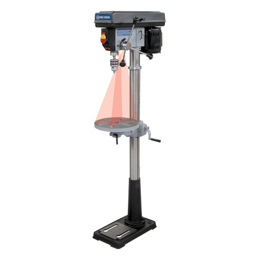Floor Drill Presses With Laser, 13", 5/8" Chuck, 3600 RPM Seagulf Marine Industries Inc.