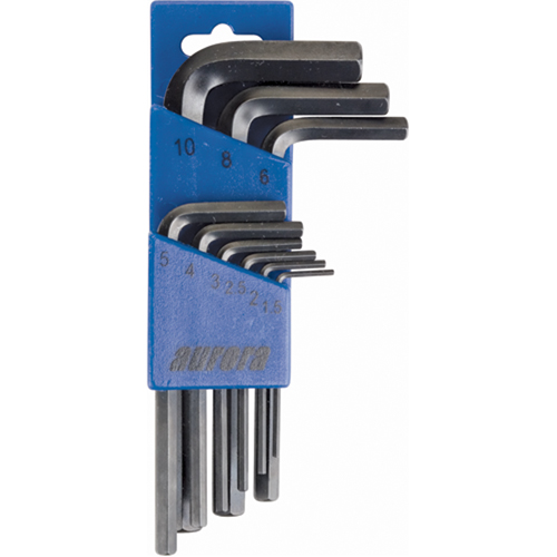 Hex Key Pouch Set, 9 Pcs., Metric Seagulf Marine Industries Inc.