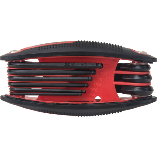 Ball End Fold-Up Hex Key Set, 9 Pcs., Imperial Seagulf Marine Industries Inc.