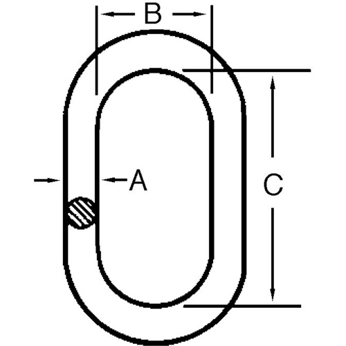 Maillon maître Cam-Alloy Seagulf Marine Industries Inc.