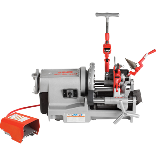 Machine &agrave; fileter compacte no 300, 52 tr/min, Filetage de la tige 1/2" - 2" Seagulf Marine Industries Inc.