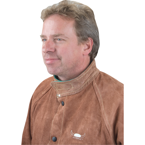 Veste de soudage, Cuir, 4T-Grand, Lava Brown Seagulf Marine Industries Inc.