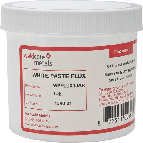 Flux de brasage blanc en p&acirc;te Seagulf Marine Industries Inc.
