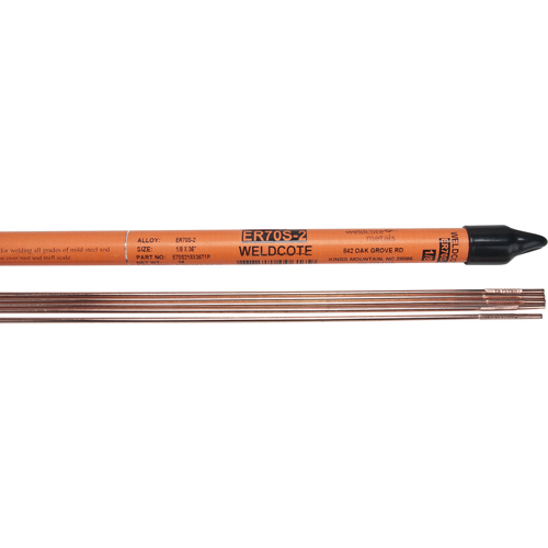36" Cut Length TIG Rods, 3/32", Triple Deoxidized Steel Seagulf Marine Industries Inc.