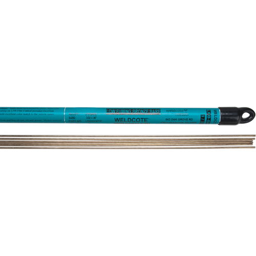Baguettes pour soudage TIG en longueurs de 36", 1/16", Bronze nu pour soudo-brasage Seagulf Marine Industries Inc.