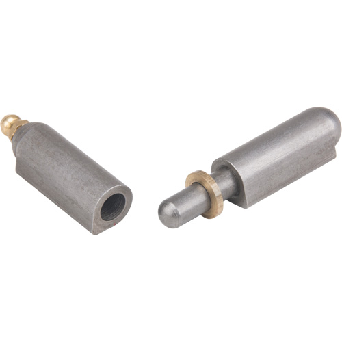Weld-On Hinge, 0.512" Dia. x 3.15" L, Mild Steel w/Fixed Steel Pin Seagulf Marine Industries Inc.