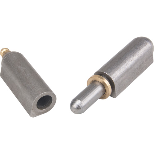 Weld-On Hinge, 0.63" Dia. x 3.937" L, Mild Steel w/Fixed Steel Pin Seagulf Marine Industries Inc.