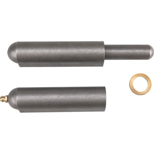 Weld-On Hinge, 0.906" Dia. x 7.874" L, Mild Steel w/Fixed Steel Pin Seagulf Marine Industries Inc.
