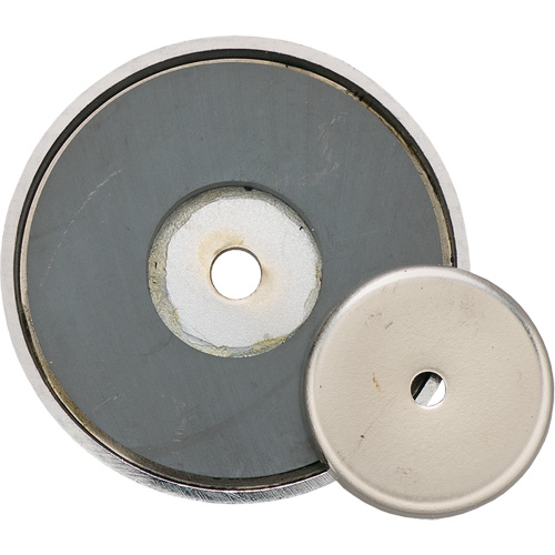 Ceramic Shallow Pot Magnet, 1-3/8" Dia., 12 lbs. Pull Seagulf Marine Industries Inc.