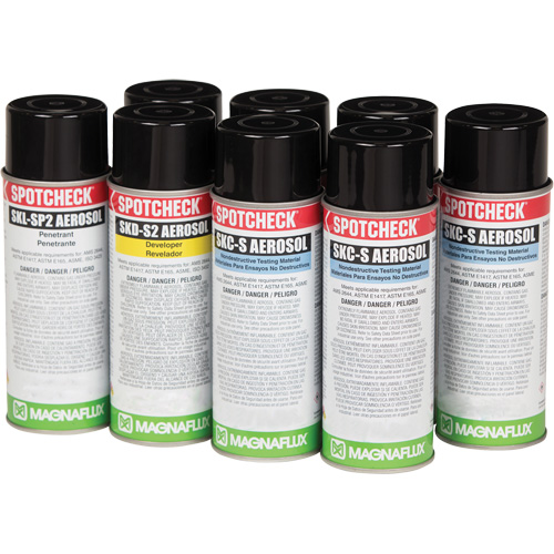 Solvent Removable Visible Penetrant Testing Kits, Kit Seagulf Marine Industries Inc.