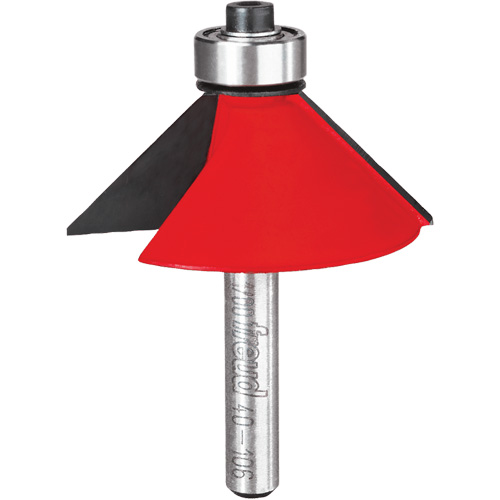 Router Bit - Chamfer Bit, 1-3/4" Dia., 1/4" Shank Seagulf Marine Industries Inc.