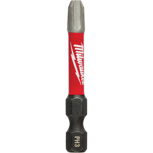 Shockwave Impact Power Bit, Phillips, #3 Tip, 1/4" Drive Size, 2" Length Seagulf Marine Industries Inc.