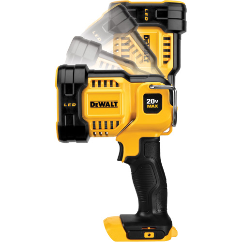 Max Cordless Jobsite Spotlight, LED, 1000 Lumens, Rechargeable Batteries Seagulf Marine Industries Inc.