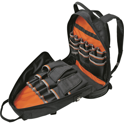 Tradesman Pro Electrician's Backpack Organizer, 14" L x 7" W, Black, Ballistic Seagulf Marine Industries Inc.
