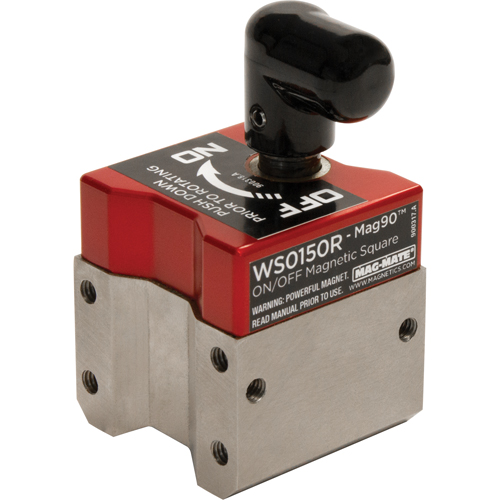 Mag90 On/Off Magnetic Squares, 1-1/2" L x 1-1/2" W x 2-3/4" H, 150 lbs. Seagulf Marine Industries Inc.