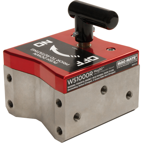 &eacute;querres magn&eacute;tiques Mag90 avec interrupteur, 4-1/4" lo x 4" la x 4-3/4" h, 1000 lb Seagulf Marine Industries Inc.