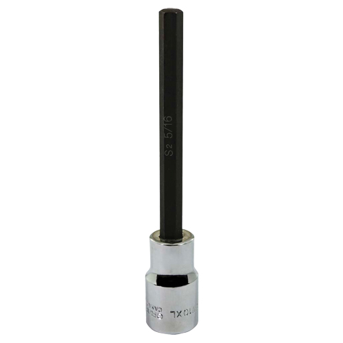 Socket, Hex, 5/16" x 5" L, 1/2" Square Drive Drive Seagulf Marine Industries Inc.