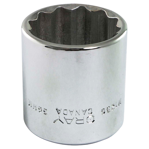 Socket, 13 mm, 1/2" Drive, 12 Points Seagulf Marine Industries Inc.