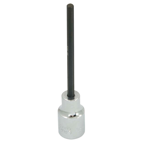 Tr&egrave;s longue douille &agrave; embout, 4 mm x 4" lo, Prise 3/8" Seagulf Marine Industries Inc.